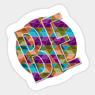 BE Sticker